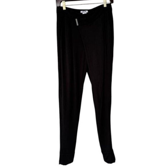 Helmut Lang black wrap origami-inspired pants size P - Picture 5 of 8
